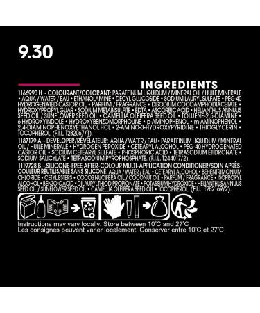 Garnier Olia Permanent Hair Dye Ammonia-Free Hair Color 9.30 Caramel Gold Long-Lasting Hair Shine With 60% Oils 1 Application LIGHT / BLONDE SHADES 9.30 Caramel Gold - Buy Online on GoSupps.com
