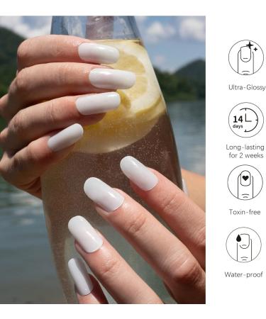 DANNI & TONI 28 High Tide Gel Nail Stickers - Salon-Quality Semi Cured Nail Wraps for Manicure - Buy Online on GoSupps.com