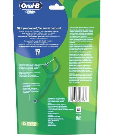 Oral-B Glide Complete with Scope Outlast Mint Flavour Floss Picks 150 Count. - Buy Online on GoSupps.com