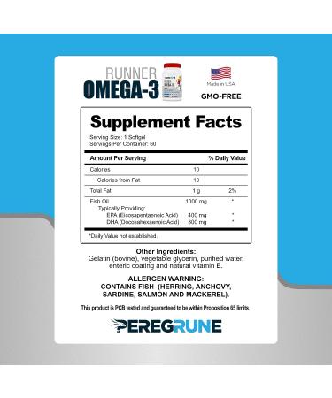 Runner Multivitamin & Omega 3 Bundle | Engineered for Endurance & Recovery | Antioxidants, Vitamin B Complex & 1000mg Fish Oil for Joints & Heart Health - Buy Online on GoSupps.com