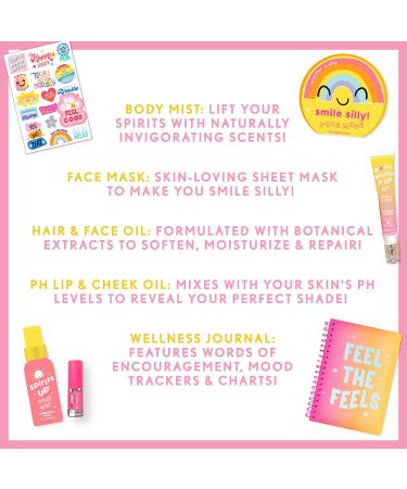 Just My Style MoodJoy Happi Birdi Beauty Set | Mood-Boosting Wellness & Self-Care Kit with Mindfulness Journal, Facial Sheet Mask, Body Mist Spray | Clean Beauty Products by Horizon Group USA - Buy Online on GoSupps.com