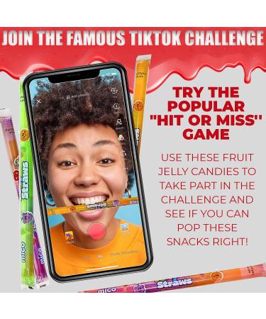 Fusion Select Jelly Straw Noodles - 60 Pcs Assorted Flavors for TikTok ASMR Challenge - Buy Online on GoSupps.com
