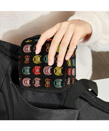 Storage Bags for Women: Cat Pattern Menstrual Cup Bandages & Teen Girls - Portable & Stylish Solution - Buy Online on GoSupps.com
