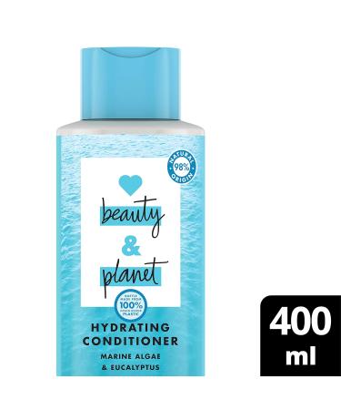 Buy Love Beauty and Planet Marine Moisture Conditioner - Seaweed & Eucalyptus 400ml | International Shipping Available - Buy Online on GoSupps.com