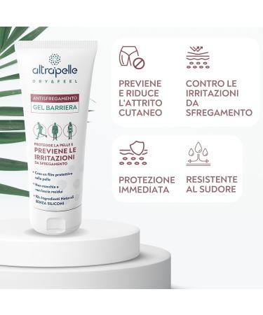  ALTRAPELLE Anti-chafing gel - protects skin and prevents irritation - sweat resistant - long-lasting and immediate protection - suitable for all skin types (30ml) - Buy Online on GoSupps.com