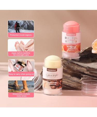 vaneria B ton r parateur pour talons gerc s Cr me r paratrice pour pieds secs et crevass s et fissures Cr me hydratante pour les pieds Pour les pieds tr s secs(40g P che) P che 40 g (Lot de 1) - Buy Online on GoSupps.com