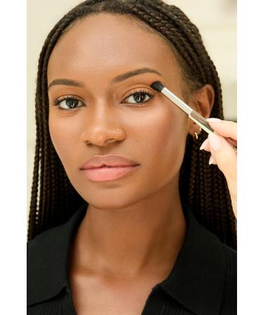 Trish McEvoy Women's Brush 23 - Petite Angled Crease Contour | 1 Count | Ideal for Precise Makeup Application - Shop Internationally - Buy Online on GoSupps.com