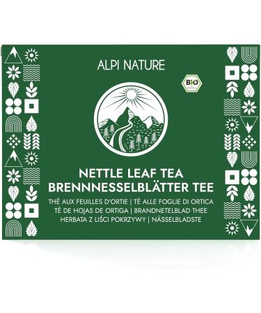  Alpi Nature Alpi Nature Organic Nettle Herbal Tea 120 x 120 x 1 g Sachets 120 g Pack of 6 x 20 Sachets - Buy Online on GoSupps.com
