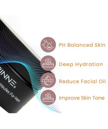 Turbinne Ultra Strength Bitter Orange Serum Capsules for Men - Anti-Aging Skin Tightening Acne & Wrinkle Reduction | International Shipping - Buy Online on GoSupps.com