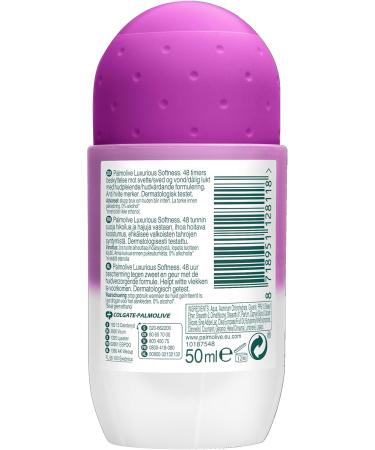  Palmolive Palmolive Roll-On Naturals Luxurious Softness Antiperspirant Alcohol Free Deodorant 50ml Pack of 6 - Buy Online on GoSupps.com