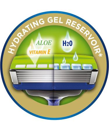 Wilkinson Sword Hydro 5 Sensitive 4 Count Razor Blades - Pack of 1 - Buy Online on GoSupps.com