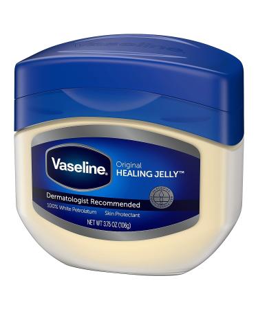 Vaseline Petroleum Jelly 3.75 oz for Dry Cracked Skin & Eczema Relief - Original Formula - Buy Online on GoSupps.com