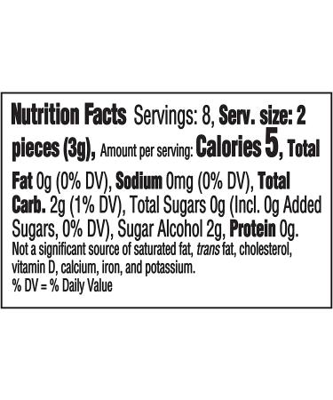Dentyne Ice Peppermint Sugar Free Gum  9 Packs of 16 Pieces (144 Total Pieces) - Buy Online on GoSupps.com