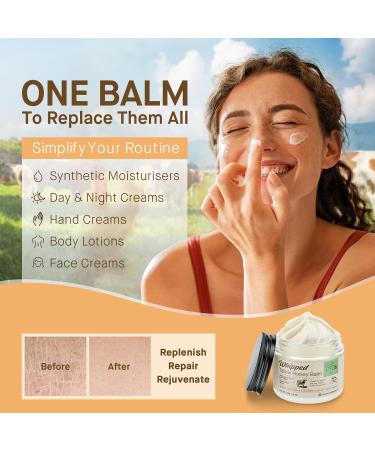 Beef Tallow Honey Balm for Skin: 100% Grass Fed Whipped Organic Moisturizer with Organic Raw Honey Jojoba Oil Vitamin E Natural Face and Body Care for Mature Dry or Sensitive Skin 2oz 2 Ounce (Pack of 1) - Buy Online on GoSupps.com