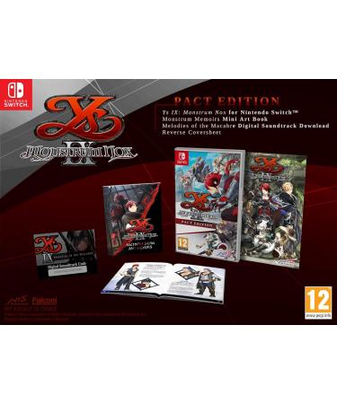 Ys IX Monstrum Nox Pact Edition - Nintendo Switch - Buy Online on GoSupps.com