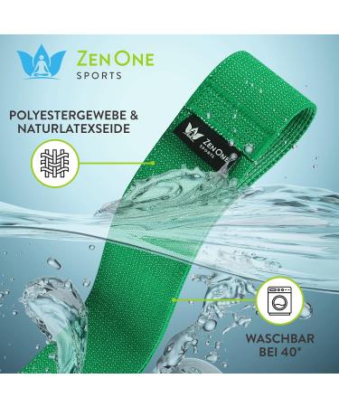Zenone Sports Fitness Straps - 5 Set Resistance Bands for Strength Training Muscle Building & Yoga | Includes E-Book & Workout Guide - Colorful Gymnastics Bands - Buy Online on GoSupps.com