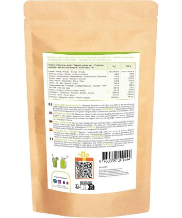 Psyllium Blond Bio - Bioptimal - Teguments de Psyllium - Husk Raw - Cosse non moulue - Riche en Fibre - Digestion Transit Coupe Faim - Origine Inde - Conditionn en France - Certifi Ecocert - 500g 500 g (Lot de 1) - Buy Online on GoSupps.com