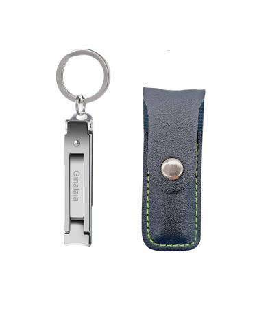 Ginalaia Stainless Steel Portable Nail Cutter German Keychain Nail Clipper with File for Man and Women  Ultra Thin Flat Nail Clipper Perfect Use for Traveling  Home   Office - Buy Online on GoSupps.com