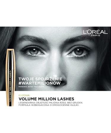 L'Oreal Volume Million Lashes So Couture Mascara Extra Black 9.5 ml - Pack of 1 - Buy Online on GoSupps.com