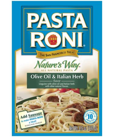 Pasta Roni Olive Oil & Italian Herb Linguine Mix 4.6-Ounce Boxes (Pack of 12)