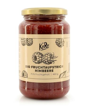 KoRo KoRo - Organic raspberry spread 460g