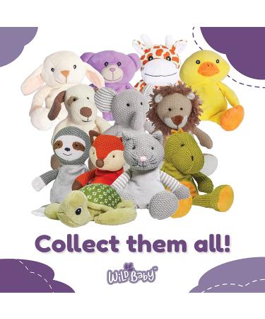 WILD BABY Microwavable Sea Turtle Stuffed Animal with Lavender Scent - 12 Inch Plush Pal - Buy Online on GoSupps.com