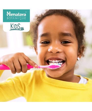 Himalaya Botanique Kids Toothpaste - Cool Mint 4 oz | Natural & Fluoride-Free - Buy Online on GoSupps.com