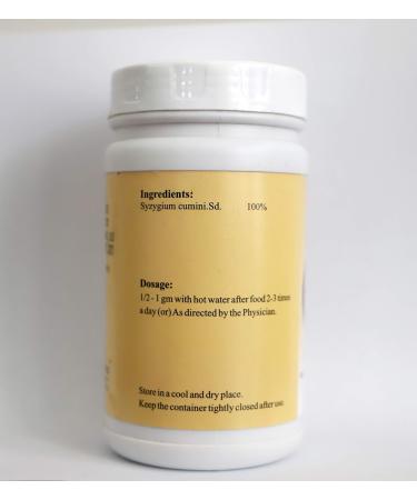 SKM Naval Kottai Seed Powder |Jamun | Syzygium cumini 100g/39 oz |GMP & ISO:9001 Certified Manufacturing Company - Buy Online on GoSupps.com