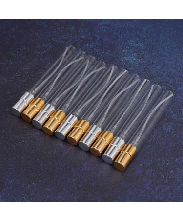 Jeenuuder 10 Pieces/10ML Refillable Parfum Portable Perfume Bottle with Aluminium Pump - Buy Online on GoSupps.com