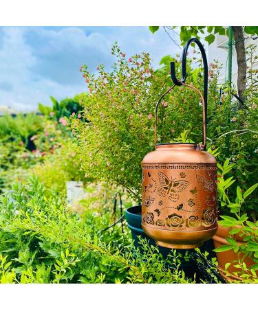 Hummingbird Solar Lanterns Outdoor Waterproof Hanging Solar Lights Hummingbird Gifts for Women Men Metal Bird Decorative LED Lanterns for Yard Patio Lawn Tabletop Pathway Landscape Garden Deco Butterfly Hummingbird - Buy Online on GoSupps.com