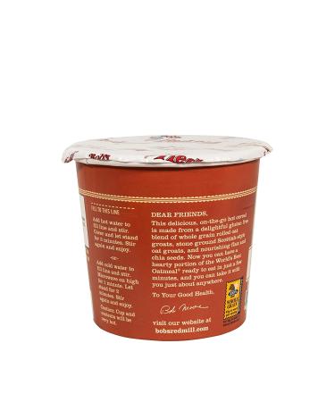 Bob's Red Mill Gluten Free Oatmeal Cup Brown Sugar & Maple 2.15oz (Pack of 12) - Delicious and Convenient Breakfast Option - Buy Online on GoSupps.com