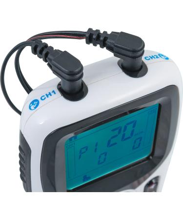 Intensity at Home TENS Unit Muscle Stimulator - Electric Pulse for Back, Neck & Body Pain Relief | Muscle Massager with Electro Stim for Effective Pain Management - Buy Online on GoSupps.com