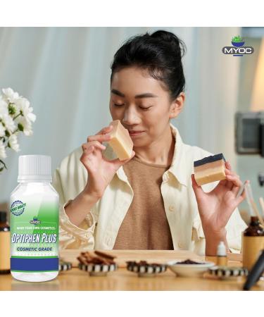 Optiphen Plus Preservative - Natural Paraben-Free Water Soluble for DIY Cosmetics & Lotions (60ml - Buy Online on GoSupps.com