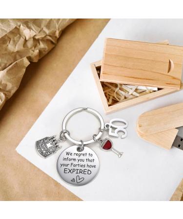 Yolidas 50th Birthday Personalised Gift Hamper for Women - Unique Gifts for Her, Best Friend, Mom, Wife, Sister - Pink 50th Birthday Celebration - Buy Online on GoSupps.com