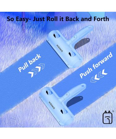 pet hair remover roller cat dog hair remover pet hair removal animal hair remover roller pet fur cleaning brush pet lint roller pet hair removal roller tool Blue - Buy Online on GoSupps.com