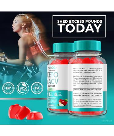 Keto Raw ACV Gummies (2 Pack) - All Natural Apple Cider Vinegar Supplement - Advanced Keto Formula - 120 Gummies - Top Reviews - Buy Online on GoSupps.com