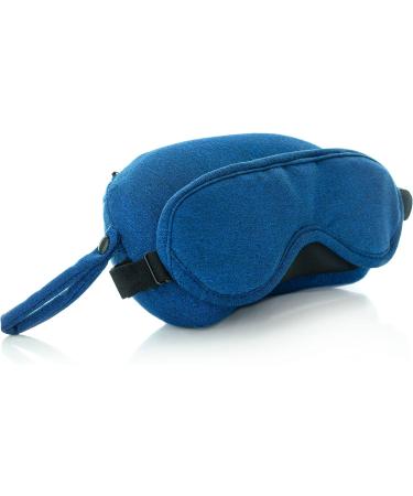 2 in 1 Memory Foam Neck Pillow with Eye Sleep Mask for Women and Men - Adjustable Travel Pillow and Sleeping Mask Set - Buy Online on GoSupps.com