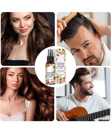 Strawberry Mints Growth Oil Strawberry Mints Hair Growth Oil Natural Strawberry Growth Oil Strawberry Hair Strengthening Oil for Thin Hair Dry Damaged Hair Spray 30ml - Buy Online on GoSupps.com