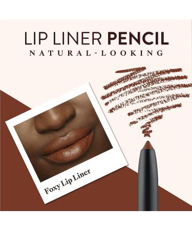 Mented Cosmetics Foxy Brown Waterproof Lip Liner - Vegan & Cruelty-Free - Buy Online on GoSupps.com