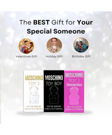 MOSCHINO Perfume for Women Variety Mini Splash Giftset - Bubble Gum Toy 2 Toy Boy Toy 2 Bubblegum Toy Boy - Buy Online on GoSupps.com
