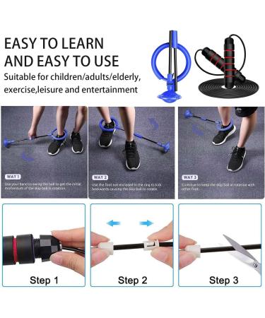 Children's Flashing Jump Ring & Swing Wheel - Sport Jumping Ball with Light for Outdoor Fun | Fat Burning Game for Kids & Adults - Buy Online on GoSupps.com