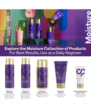 Colorproof Moisture Styling Crème 6.7FL Oz | Leave-In Moisturizing Heat & Color Protection | Gingered Amber Scent - Buy Online on GoSupps.com