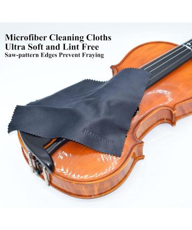 Premium Microfiber Cleaning Cloths - 8 Pack (6x7 inches) for Glasses Screens & Electronics | Best Quality & Value - Buy Online on GoSupps.com