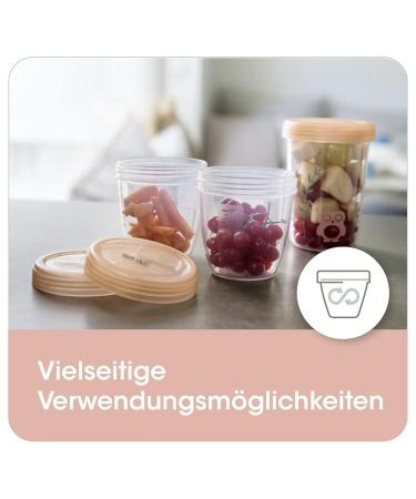 Buy NIP First Moments Breast Milk Container 150ml - 4 Pack | Stackable Leak-Proof & Safe for Storage & Transport - Buy Online on GoSupps.com