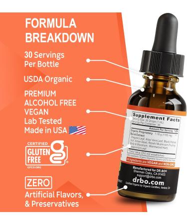 Candi Cleanse Support Supplement Drops - Organic Oregano Oil Drops Liquid & Black Walnut Wormwood - Extra Strength Overgrowth Balance Complex Natural Oral Gut Cleanser Detox Health Supplements 1 oz - Buy Online on GoSupps.com