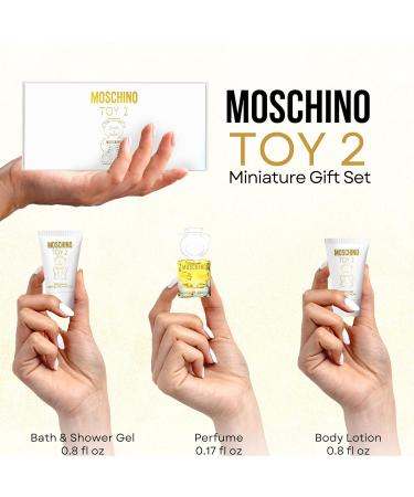 Moschino Toy 2 Perfume for Women Mini Gift Set Toy 2 - 3pcs - Buy Online on GoSupps.com