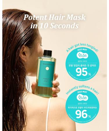 HALE&DALE Deep Conditioning Hair Mask Ampoule - Vegan Hair Treatment for Dry Damaged Hair & Scalp 10.1 oz Deep Hydrating & Nourishing Salon Conditioner - Buy Online on GoSupps.com