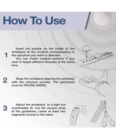 Otsuo Acupressure Wristband for Natural Relief of Headaches, Insomnia, Anxiety, Nausea, Sleep Aid, Motion Sickness, Morning Sickness, Panic Attacks, Migraines - Inky Black - Buy Online on GoSupps.com