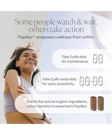 Papillex Dietary Supplement Tablets All Natural Immune Support - Immunity Defense - Best Immune System Booster - Organic 60 Capsules Bottle (Single Bottle) - Buy Online on GoSupps.com