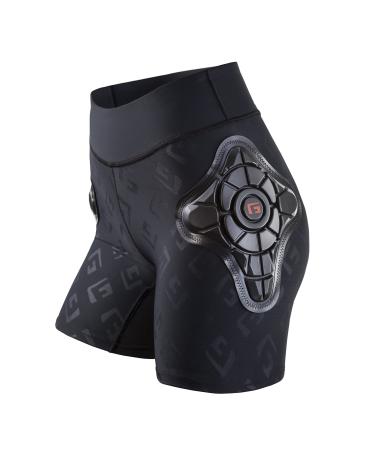 G-Form Women's Pro-X Padded Compression Pants XL Black Logo